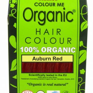 Auburn Red Certified Organic Hair Colour by Radico, colour code: 128