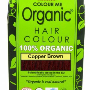 Copper Brown Certified Organic Hair Colour by Radico, colour code: 134