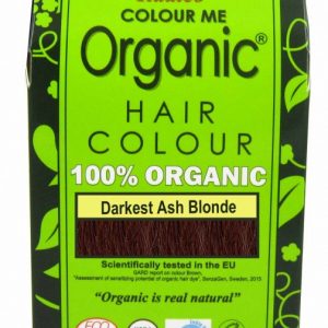 Darkest Ash Blonde Certified Organic Hair Colour by Radico, colour code: 125