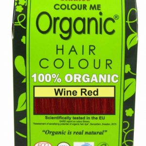 Wine Red Certified Organic Hair Colour by Radico, colour code: 133